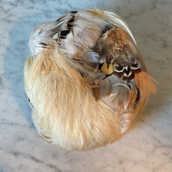 Vintage Peacock Feather Hat - Picture 4 of 7